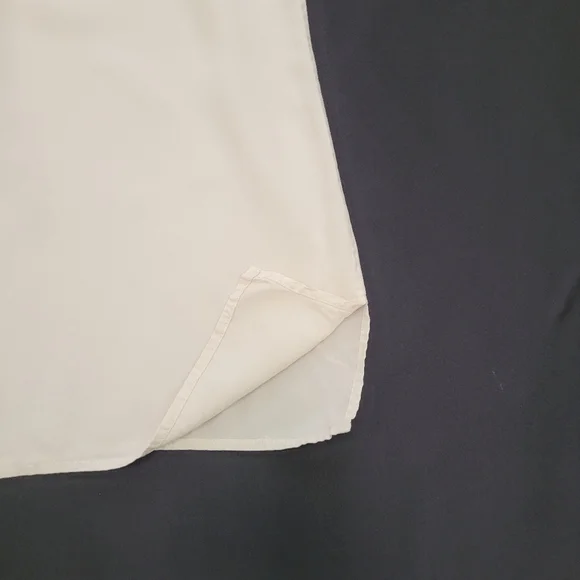 Soft Surroundings Drawstring Neck Long Sleeve Silk Top - Picture 10 of 15